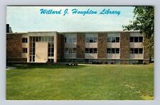 Houghton NY-New York, Houghton College Willard Houghton Library Vintage Postcard picture