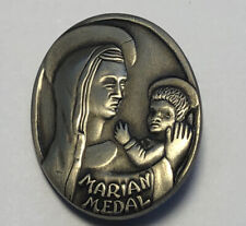 Vintage Marian Medal Brooch picture