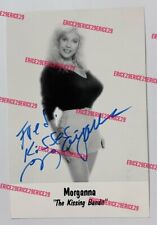 Morganna “The Kissing Bandit” Signed Photo Baseball's Unofficial Mascot Playboy picture
