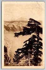Vintage Postcard OR Crater Lake Mt. Scott RPPC Real Photo ~9047 picture