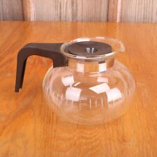 Bunn Glass Replacement Carafe Pot For Coffee Maker Brown Lid Handle picture