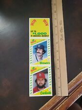 Vng  1982 Squirt Soda Topps Baseball Card Btl Insert Rollie Fingers Bruce Sutter picture