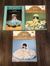 Lot of 3 Vintage Bed Doll Pattern Books-FREE SHIPPING picture