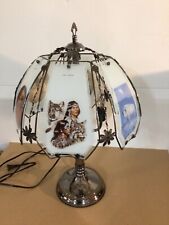 Native American Indian 3-way Touch Lamp OK Lighting table lamp buffalo wolf deer picture