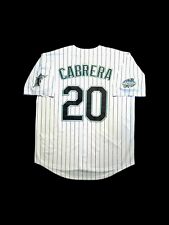 Miguel Cabrera Jersey Florida Marlins 2003 World Series Retro Throwback Stitched picture