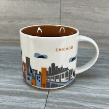 Starbucks 2014 CHICAGO “You Are Here” Collection 14 oz Coffee Mug Preowned picture