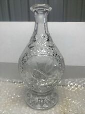 Vintage Hofbauer Byrdes - Crystal Decanter There Is A Small Chip No Stopper picture