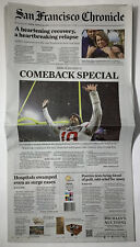 49ers Comeback Special vs Packers Playoff SF Chronicle Newspaper NFL Full Issue picture