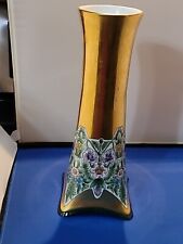H&co Selb Bavaria 11 1/2 Vase Hand Painted Please Read  picture