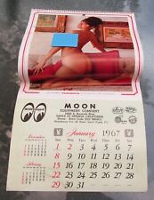 1967 MOON Automotive Speed Shop MOON Equipped Playboy Playmate Calendar RARE wow picture