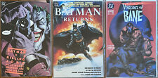 BATMAN, Killing Joke, Returns, Vengence of Bain, Lot #1, 1 ea. 3 Total, VG picture