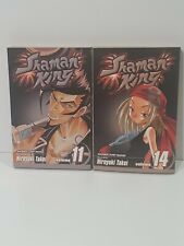 Shaman King Shonen Jump Vol. 11 & 14 By Hiroyuki Takei Viz Media Manga picture