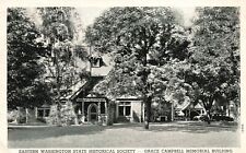 Vintage Postcard 1939 Grace Campbell Memorial Building Eastern Washington WA picture