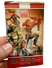 2020-21 UPPER DECK MARVEL ANNUAL TRADING CARDS - BRAND NEW/SEALED - 22 PACKS picture