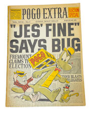 POGO EXTRA ELECTION SPECIAL EDITION WALT KELLY 1960 1st PRINTING #1 UNCUT PAGE picture