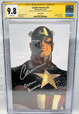 CGC Signature Series Graded 9.8 Captain America #23 Signed Chris Evans 
