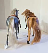 Appaloosa Morgan Blue Ribbon Champion 2 Horse Figurine Moving Head Neigh Bray picture