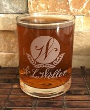W.L. WELLER Collectible Whiskey Glass 8 Oz picture