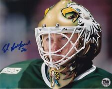 ED BELFOUR Autographed Photo (8 x 10) - Dallas Stars The Mask - TW PRESTIGE picture