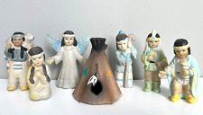 Nativity Set Native American Indian Vintage House of Lloyd Christmas Figurine picture