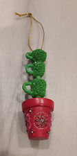 Starbucks 2006 Holiday Topiary Stacked Coffee Cup Tree Ornament PLANTER MOSS CUP picture