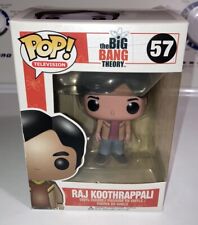 Funko POP Television The Big Bang Theory Raj Koothrappali #57 DAMAGED PLS READ picture