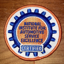 National Institute for Automotive Service Excellence Certified Round Patch Badge picture