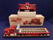 K-Line Coca Cola FLATBED TRUCK W/ TRAIN CABOOSE - by Taylor picture