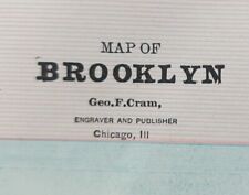 1887 BROOKLYN NEW YORK NY Map Map 13
