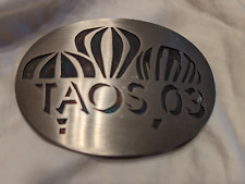 D&J Coats 2003 Taos Mountain Balloon Rally belt buckle #14 of 25 picture