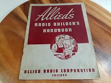 Allied's Radio Builder's Handbook, Allied Radio 1941 picture