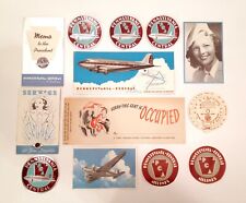 Vintage Pre 1947 Pennsylvania Central Airlines 13 Item Lot All Nice Shape RARE picture