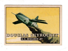 1952 Topps Wings #185 Douglass Skyrocket, Excellent Condition picture