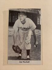 Joe Nuxhall Cincinnati Reds 1954 Baseball Vintage Pictorial Panel picture