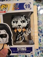Sting Signed Funko Pop  Jsa Rare Stinger Splash Inscription 🔥 picture