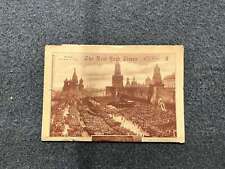 1920 Communist Victory Parade October Revolution, Vintage Newspaper History and picture