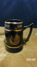 Vintage KIMBALL UNION ACADEMY BLACK/GOLD SEAL BEER MUG STEIN~W C BUNTING CO. picture