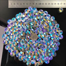 50PC AB  Octagonal Bead Faceted Crystal Prism Chandelier Hanging Suncatcher DIY picture