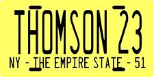 Bobby Thomson NY Giants Shot heard... License Plate  picture