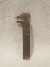 Vintage Machinist brass pocket/Key Chain caliper Meter/Inches Made in India picture