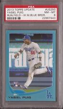 2013 Topps Update Blue Border #US250 Yasiel Puig RC graded PSA 8 NM-MT - ROOKIE picture