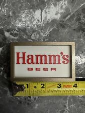 REPLACEMENT GOLD FRAME & LOGO PANEL Hamm's Beer Sign Dusk to Dawn Sunrise Sunset picture