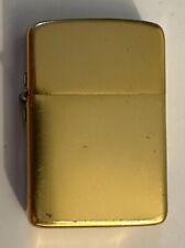 RARE - Vintage PARK Alcoa Aluminum Lighter - Gold Color  - USED picture