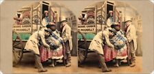 18 Stereoviews Genre Motive 1890 hand tinted Lot 2 picture