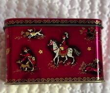 Vintage Horner Foxing Toffee Tin Collectible Advertising Container Canister Used picture