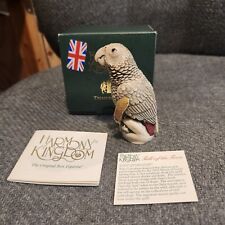 Harmony Kingdom Talk of the Town African Grey Parrot Event Piece Signed UK MIB  picture
