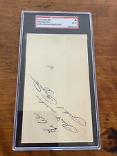 Phil Rizzuto signed GPC dated 1953 SGC Slab picture