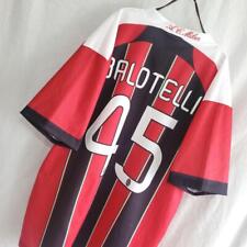 Italy Ac Milan Mario Balotelli Uniform Home Stripes picture
