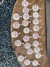 Vintage 1960s Avis Rent A Car Advertising Button Pin Tab Lot Of 23 Languages USA picture