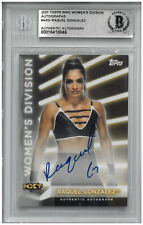 Raquel Gonzalez Signed  Slabbed 2021 WWE Topps Women's Division Auto Card BAS picture